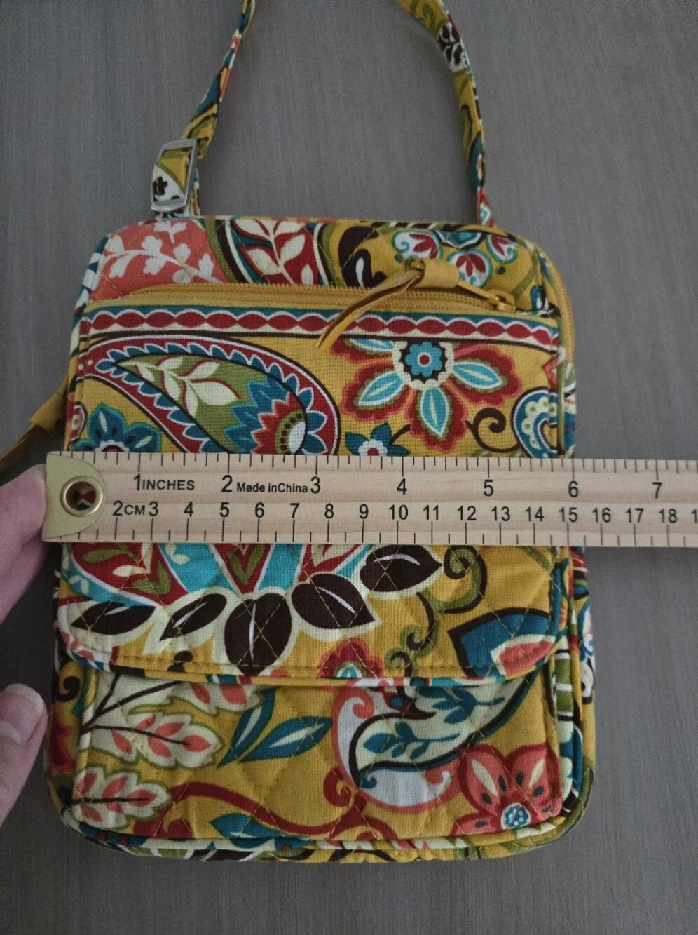Vera Bradley Provencal Hipster Crossbody Bag